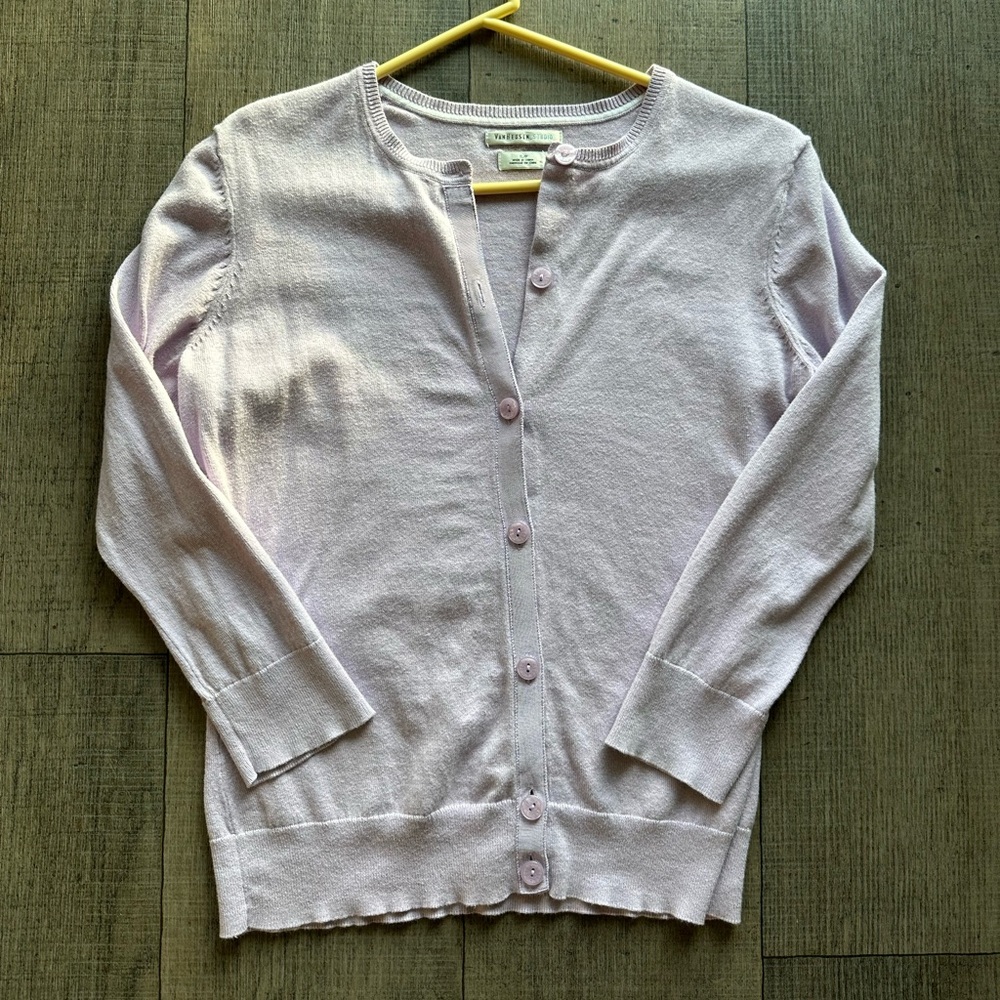 Vintage purple cardigan top size S